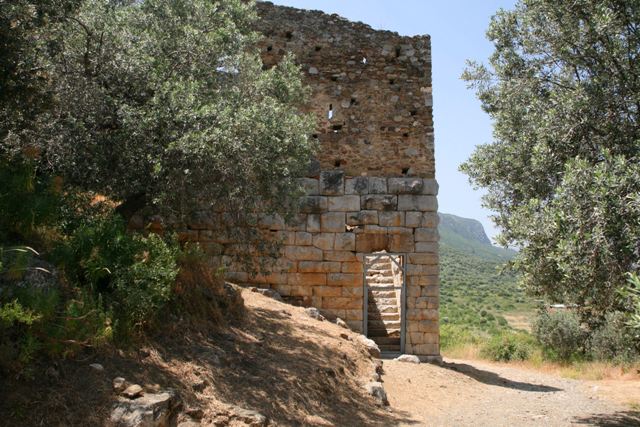 Trizina - Ancient Troezen - The tower of Diateichisma